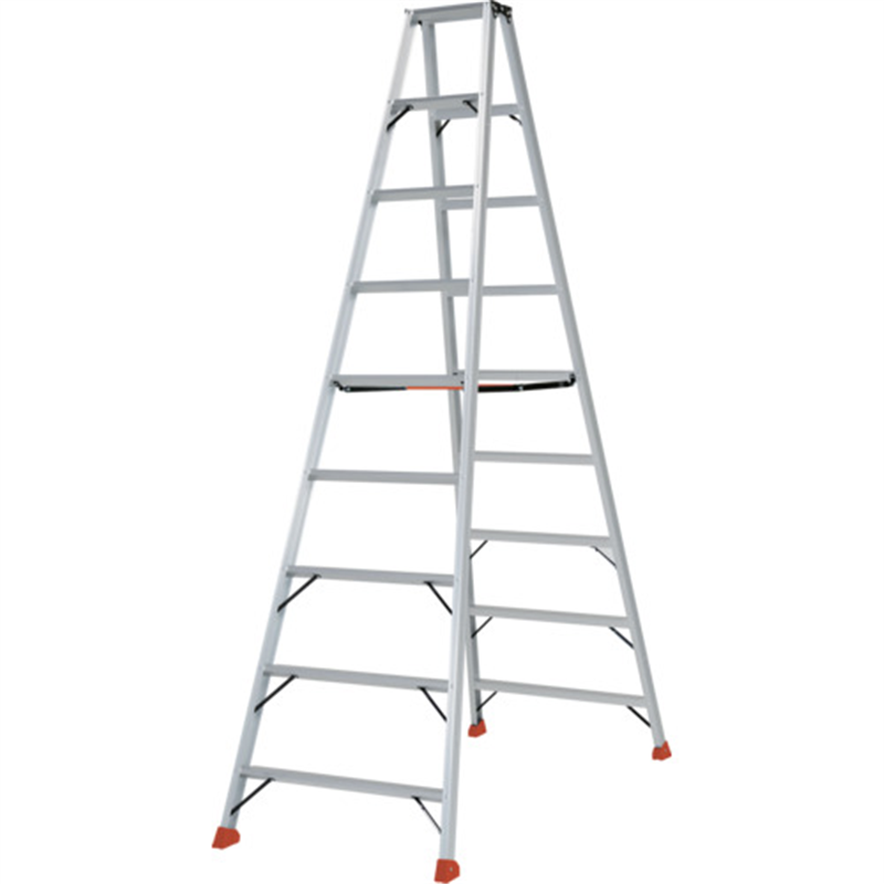 TRUSCO 軽量専用脚立 天板高さ2.56m  1台（ご注文単位1台）【直送品】