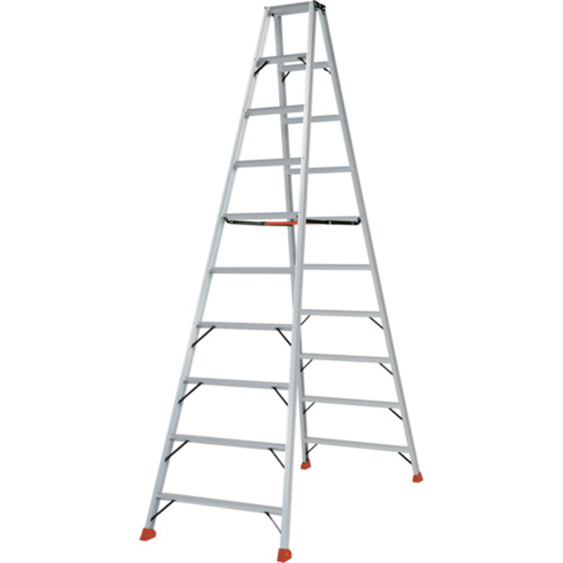 TRUSCO 軽量専用脚立 天板高さ2.85m  1台（ご注文単位1台）【直送品】