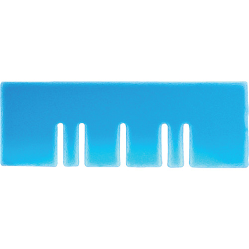 TRUSCO TSK-910用仕切板 長手深型 3枚入 ブルー 1袋（ご注文単位1袋）【直送品】