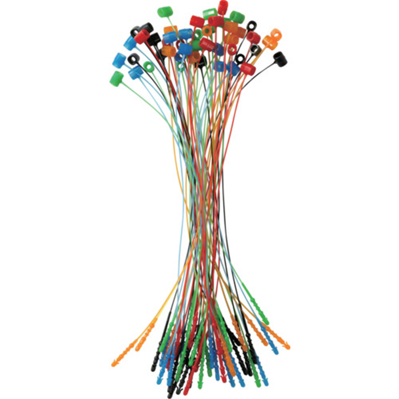 ELPA PPロック 125mm アソート 50本入 1パック（ご注文単位1パック）【直送品】