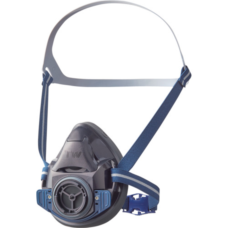 シゲマツ 防じん・防毒マスク TW01C ブラック(L)(32703) 1個（ご注文単位1個）【直送品】