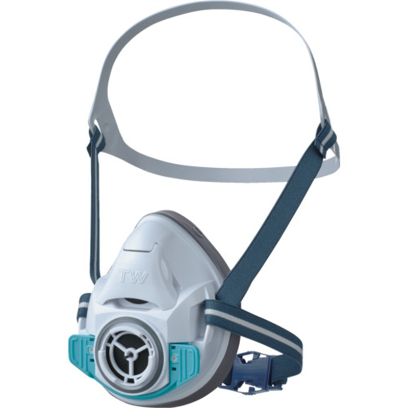 シゲマツ 防じん・防毒マスク TW01C ホワイト(M)(32708) 1個（ご注文単位1個）【直送品】