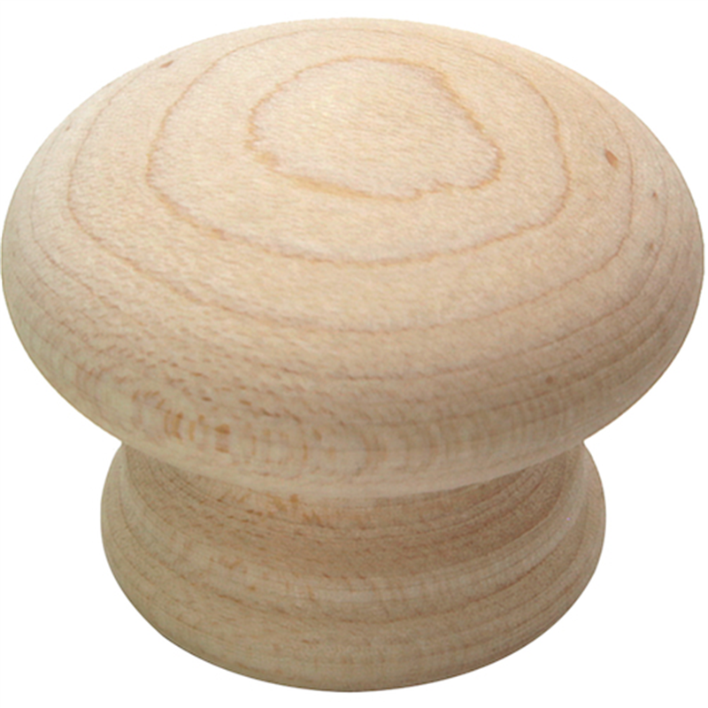 WAKI 木製つまみ 木地 TW-302 40MM 1個（ご注文単位1個）【直送品】