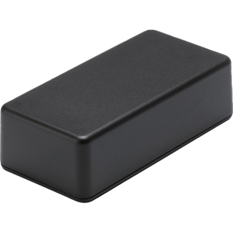 タカチ ビス止めプラケース W50×H30×D100 ブラック 1個（ご注文単位1個）【直送品】