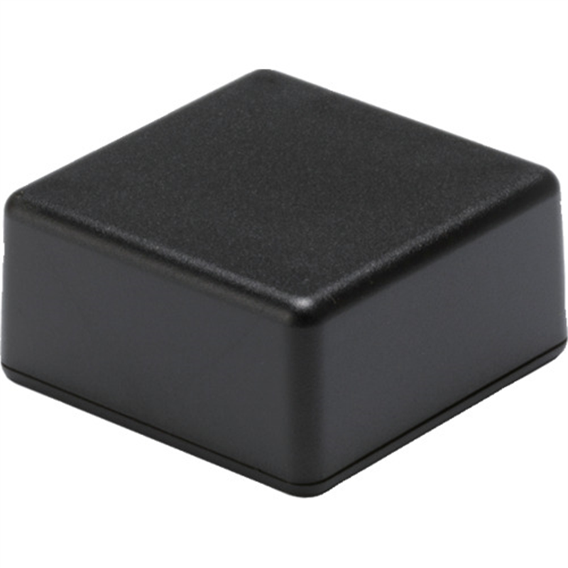 タカチ ビス止めプラケース W50×H25×D50 ブラック 1個（ご注文単位1個）【直送品】