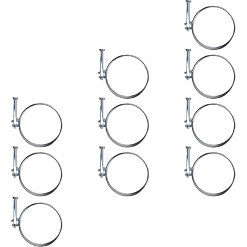 TRUSCO まとめ買い ネジ式ワイヤバンド 締付径33~38mm 10個入 1箱（ご注文単位1箱）【直送品】