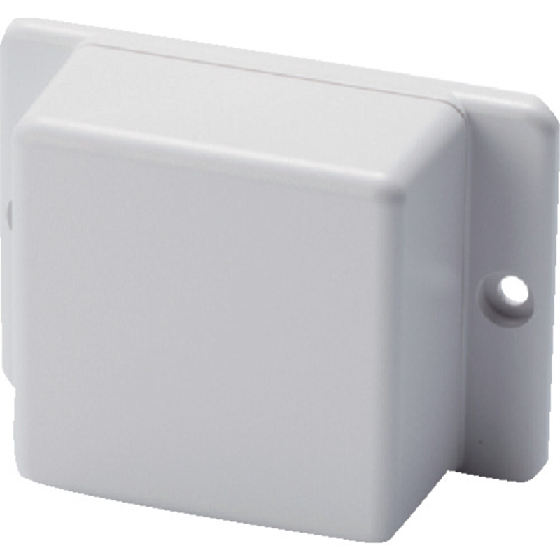 タカチ 足付難燃性プラケース W50.4×H27×D50 オフホワイト 1個（ご注文単位1個）【直送品】