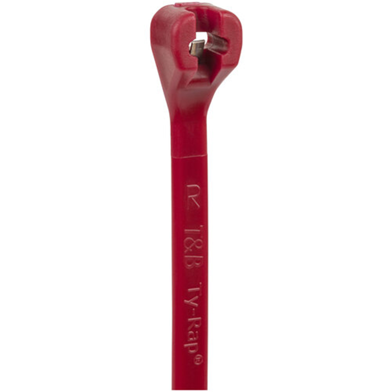 TY-Rap 高性能ケーブルタイ(結束バンド) 低煙毒グレード(えんじ色)(小袋) 幅4.7×長さ192mm 100本入り 1袋（ご注文単位1袋）【直送品】