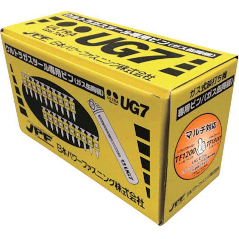 JPF UG3022ピン 1000キット FC-7Bガス缶 1ケース（ご注文単位1ケース）【直送品】