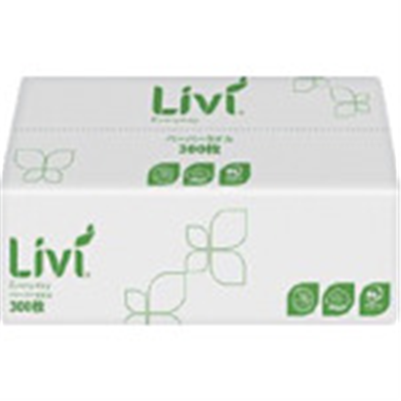 リビィ 8791 リビィエブリデイ 中判 三百枚 1袋（ご注文単位1袋）【直送品】