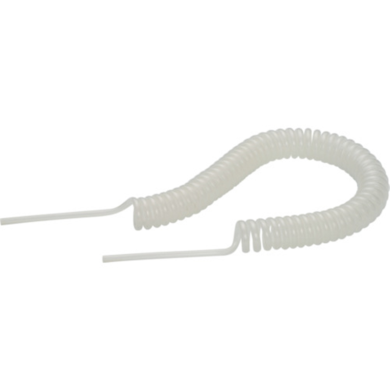 PISCO ポリウレタンコイリングチューブ チューブ外径6mm 全長2m ブラック 1本（ご注文単位1本）【直送品】