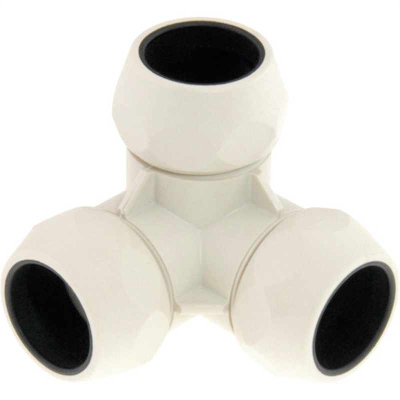 SPACIO ユニプラジョイント(オフホワイト) 1個（ご注文単位1個）【直送品】