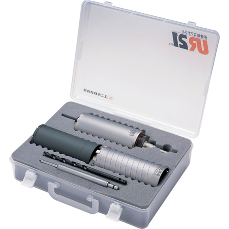 UNIKA UR21 クリアケースセット VFD SDSシャンク 1セット（ご注文単位1セット）【直送品】