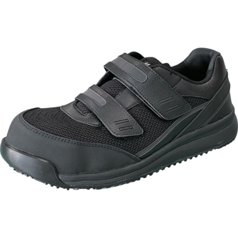 日進 JSAA A種プロスニーカー ハイパーV#2600 ブラック 23.5cm 1足（ご注文単位1足）【直送品】