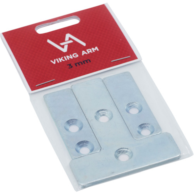 バイキングアーム バイキングアーム ベースプレート・リフティングプレートセット(3mm厚) 1セット（ご注文単位1セット）【直送品】