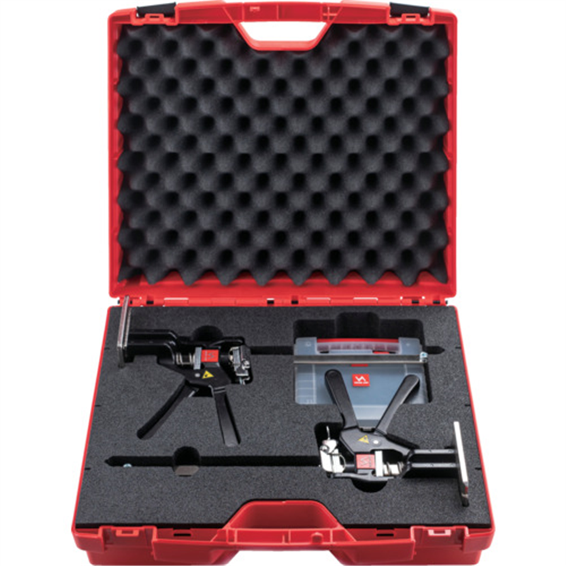 バイキングアーム メカニカルジャッキ バイキングアーム ツールセット(ケース入・2丁セット) 1セット（ご注文単位1セット）【直送品】