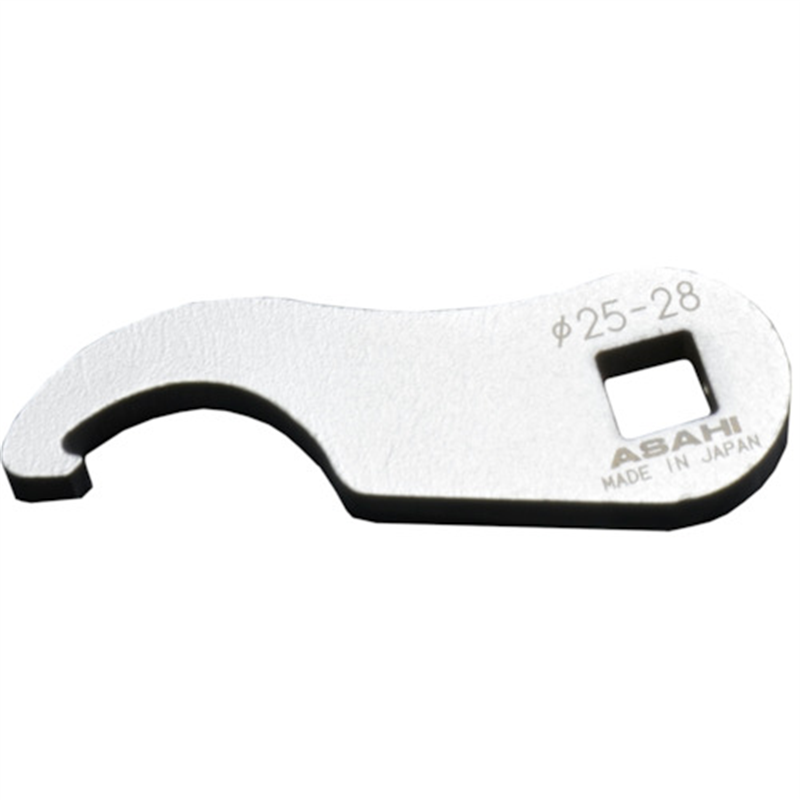ASH 引掛タイプクローフートレンチ 差込角9.5×Φ25~28mm 1個（ご注文単位1個）【直送品】