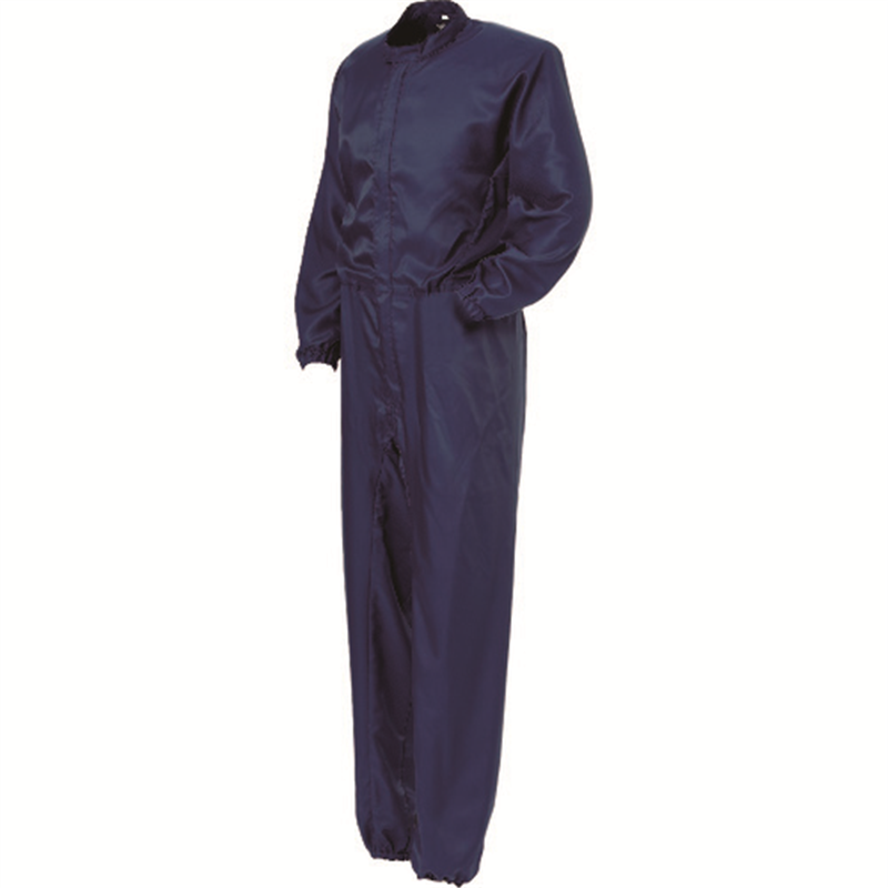 ミドリ安全 クリーンスーツ ベルデクセル VEYS120 ネイビー LL 1着（ご注文単位1着）【直送品】