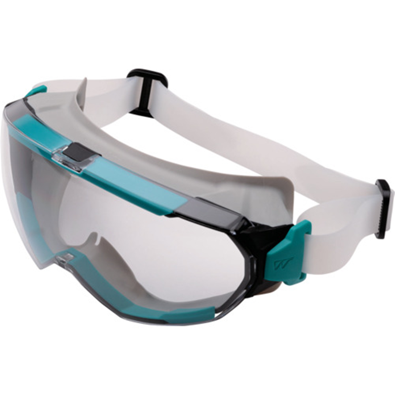 ミドリ安全 セーフティーゴーグル VG-505F シリコンバンド NV 通気孔なし 1個（ご注文単位1個）【直送品】