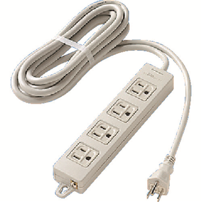 Panasonic OAタップ(接地15A形)(3Mコ-ド) 1個（ご注文単位1個）【直送品】