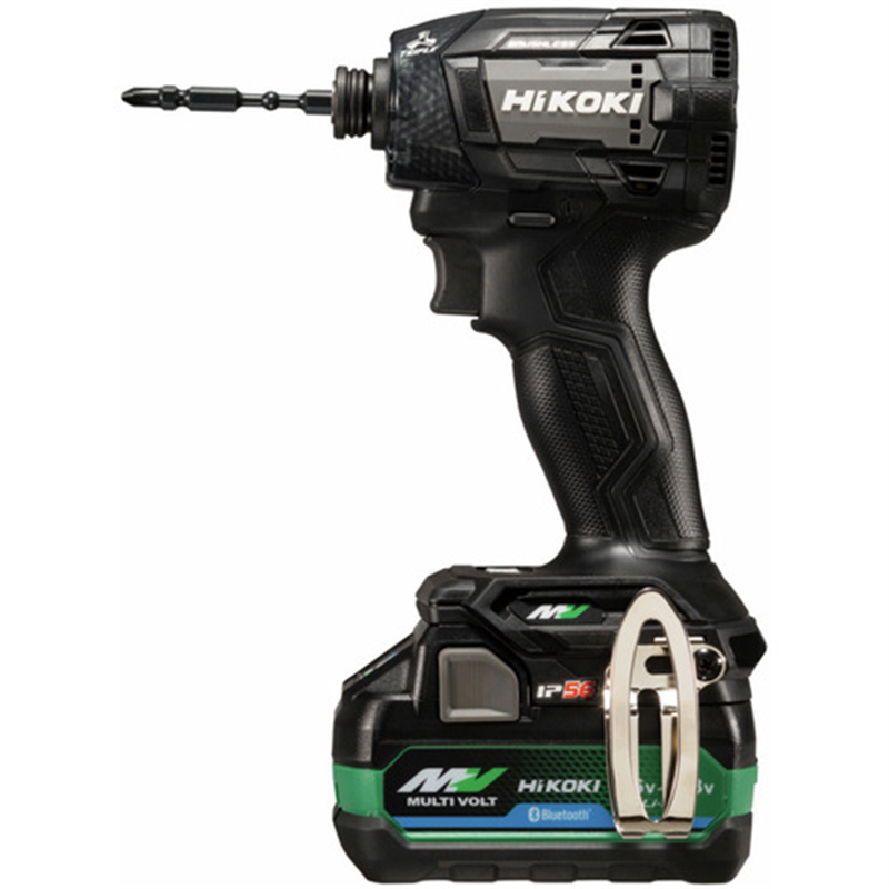 HiKOKI コードレスインパクトドライバ WH36DD 形 ストロングブラック 1台（ご注文単位1台）【直送品】