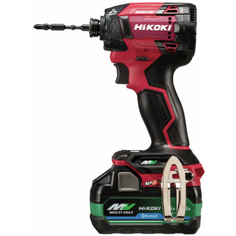 HiKOKI コードレスインパクトドライバ WH36DD 形 スコーピオンレッド 1台（ご注文単位1台）【直送品】