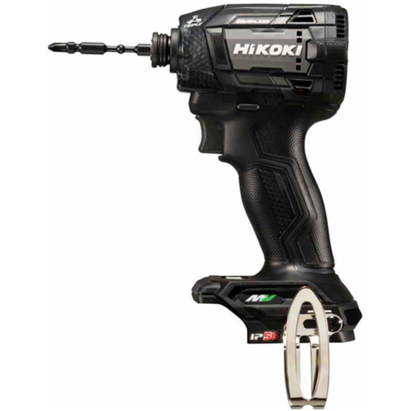 HiKOKI コードレスインパクトドライバ WH36DD 形 ストロングブラック 本体のみ 1台（ご注文単位1台）【直送品】