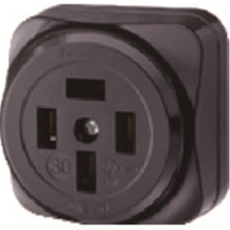 Panasonic 接地3P30A角型コンセント 1個（ご注文単位1個）【直送品】