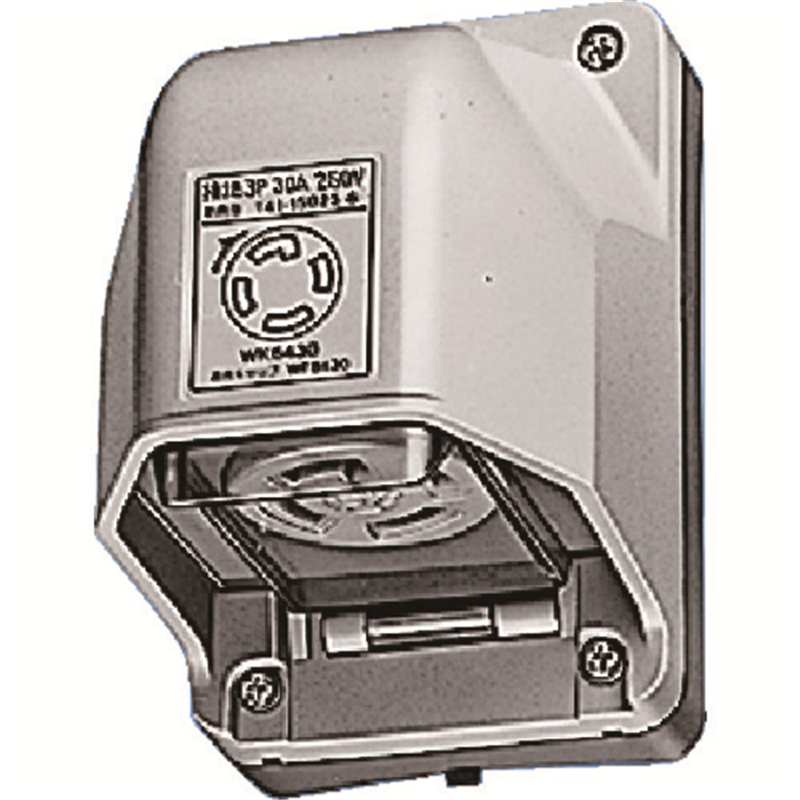 Panasonic 接地3P20A防雨コンセント 1個（ご注文単位1個）【直送品】