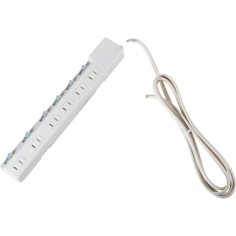 ELPA コード付タップ 耐雷SW付タップ 6個口2M 1個（ご注文単位1個）【直送品】