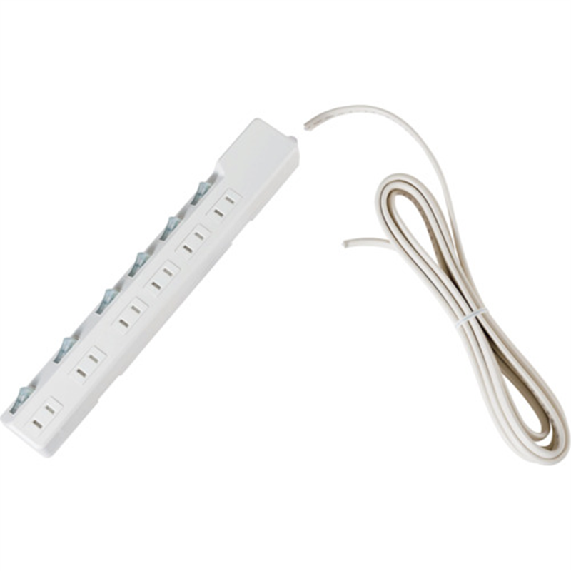 ELPA コード付タップ 耐雷SW付タップ(ブレーカー) 6個口3M 1個（ご注文単位1個）【直送品】