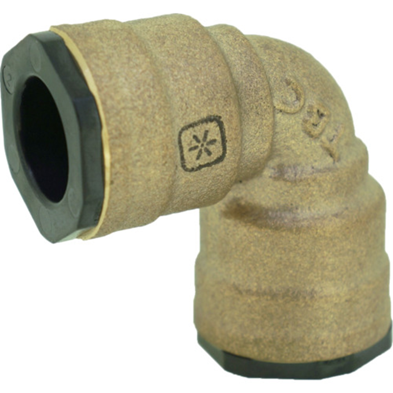 TBC 「ガチロック」銅管ワンタッチ 15.88 エルボ 1個(ご注文単位1個)【直送品】