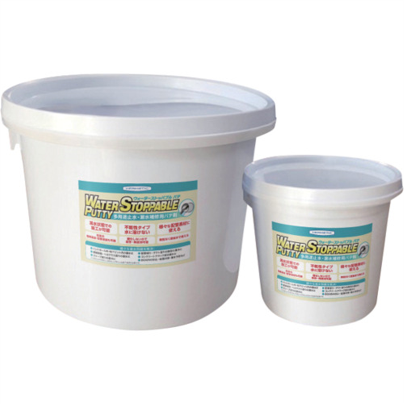 ヘルメチック 多用途不乾性止水パテ剤 ウォーターストッパブルパテ 5kg 1個（ご注文単位1個）【直送品】
