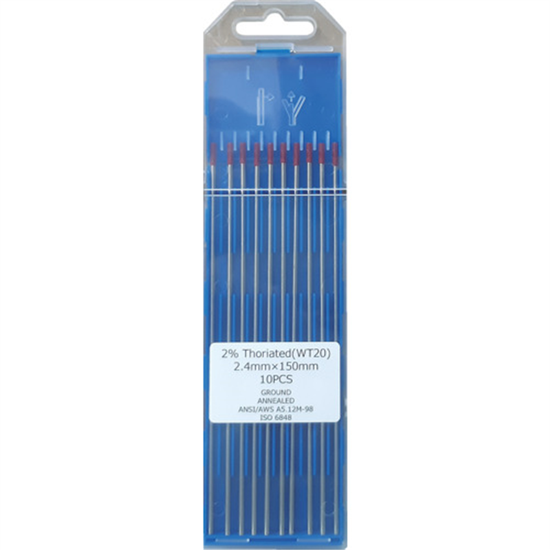 マイト トリウム入電極2.4mm×150mm(10本) 1セット（ご注文単位1セット）【直送品】