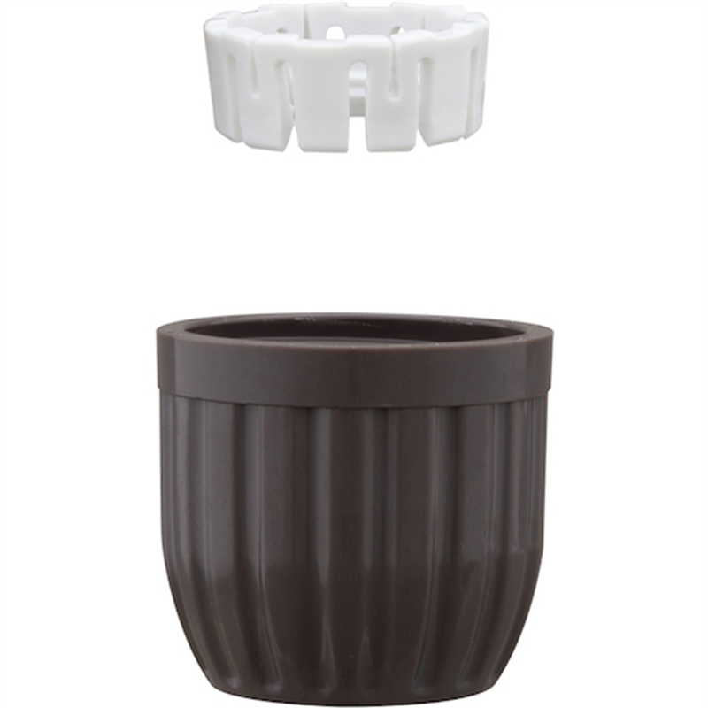 タカギ 補修部品 ツメ付きリング+Φ12ロングロックナット(DBR) 1個（ご注文単位1個）【直送品】