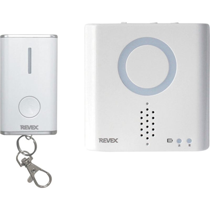 REVEX ワイヤレス キーホルダー押しボタン呼び出しチャイムセット XP710K 1個（ご注文単位1個）【直送品】