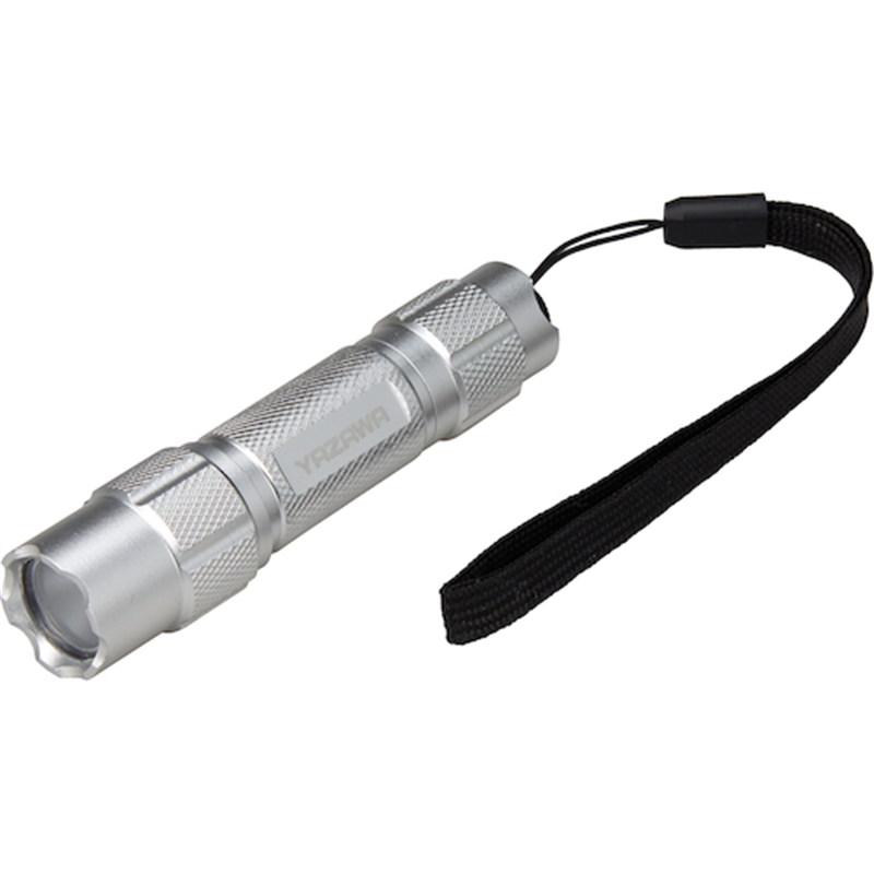 YAZAWA ミニLEDアルミフラッシュライト 1個（ご注文単位1個）【直送品】