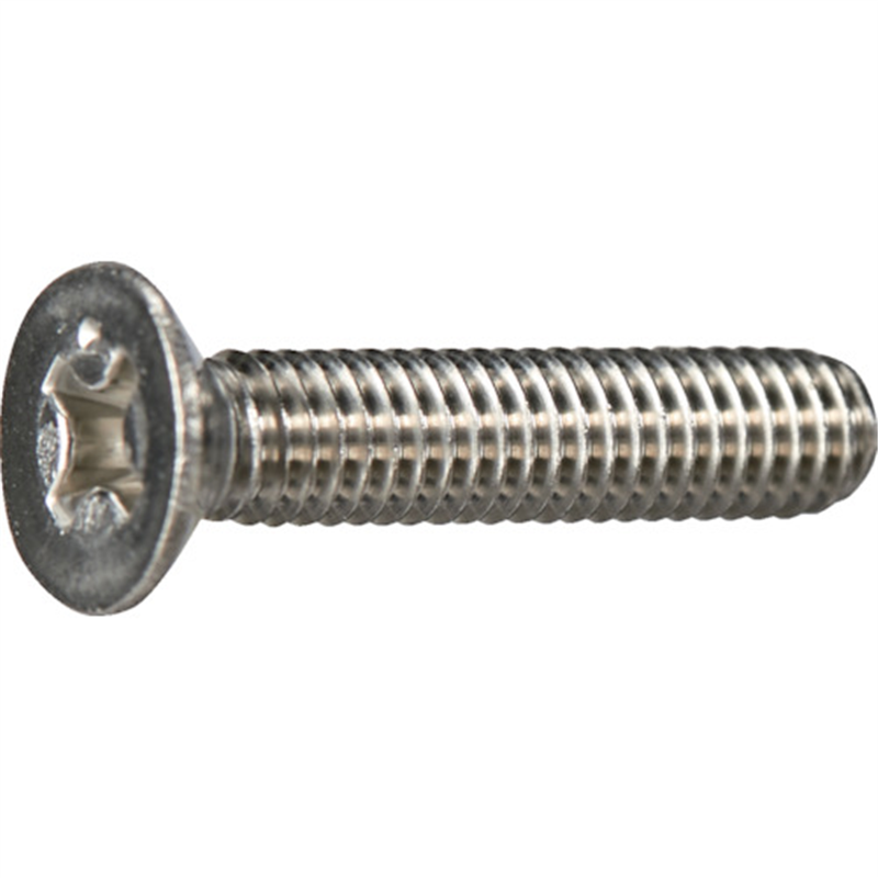 TRUSCO 皿頭小ねじ ステンレス 全ネジ M3×10 20本入 少量パック 1袋（ご注文単位1袋）【直送品】