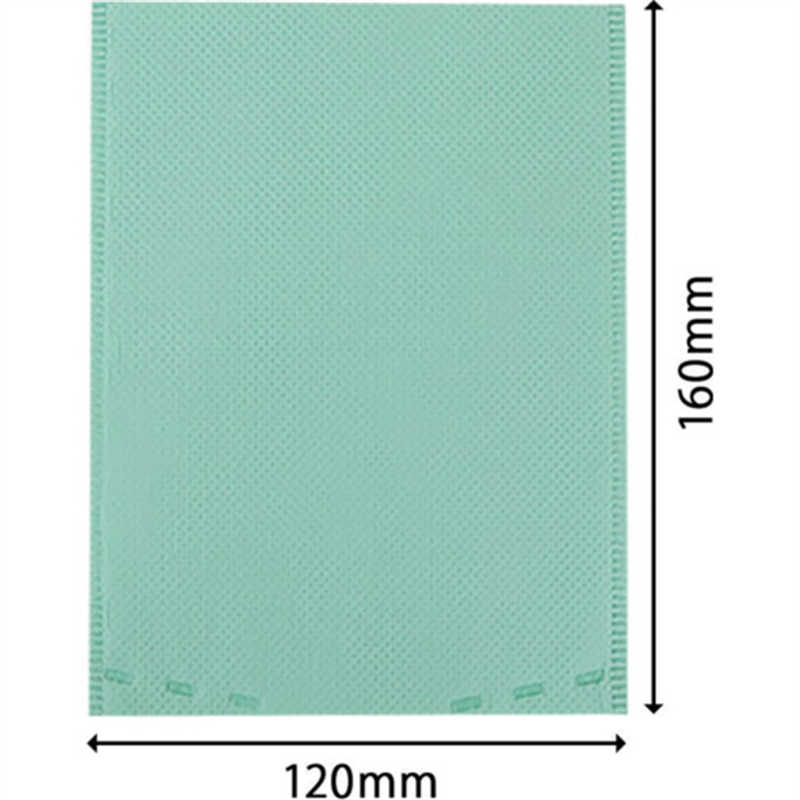 エフピコ SB不織布キャップ中 グリーン 1袋（ご注文単位1袋）【直送品】