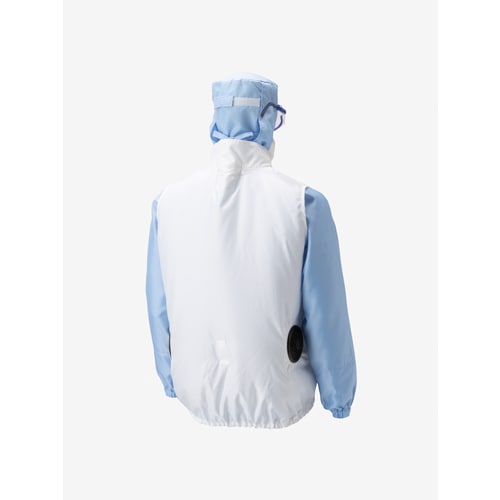 トラスコ中山 GOLDWIN 空調服[[R上]]アウターベスト 白 4L 1枚（ご注文単位1枚）【直送品】