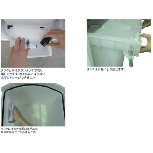 トラスコ中山 静岡 気化式冷風機 RKF406アルファ 1個（ご注文単位1個）【直送品】
