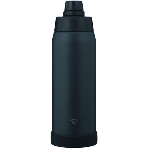 トラスコ中山 ZOJIRUSHI 水筒 ステンレスマグ 1.0L チャコールブラック 1個（ご注文単位1個）【直送品】