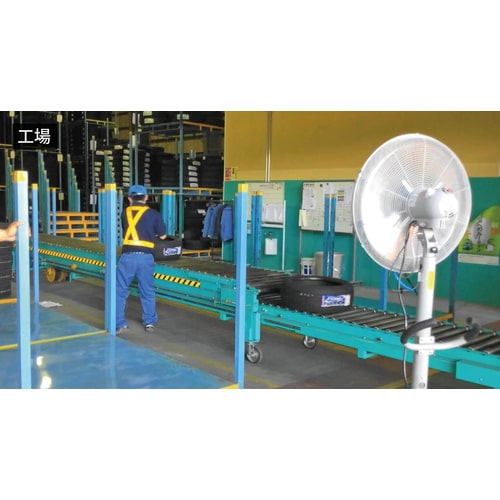トラスコ中山 スーパー工業 ミスト発生機 100V SFC-104-2 移動式ファンタイプ 1個（ご注文単位1個）【直送品】