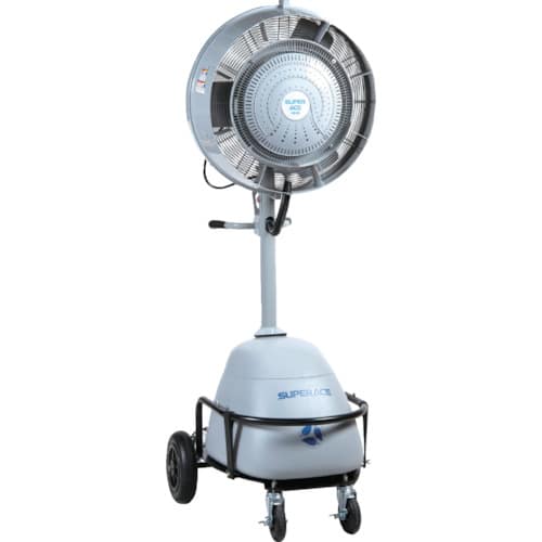 トラスコ中山 スーパー工業 100Vミスト発生機 SFC-114 簡易移動式ファンタイプ 1個（ご注文単位1個）【直送品】