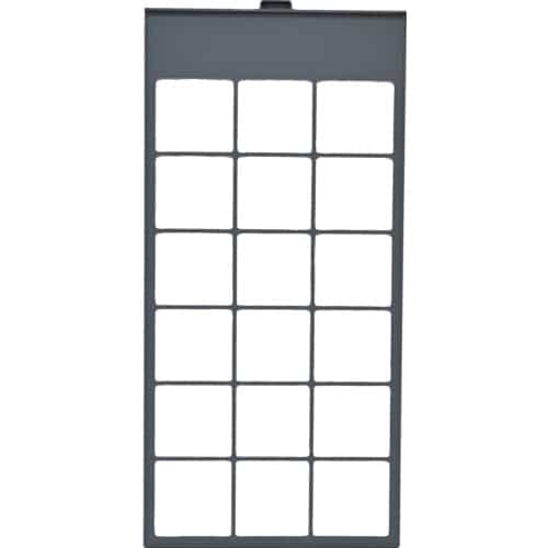 トラスコ中山 TRUSCO スポットエアコン用フィルタ 黒 (TS23CN-DL用) 1台(ご注文単位1台)【直送品】