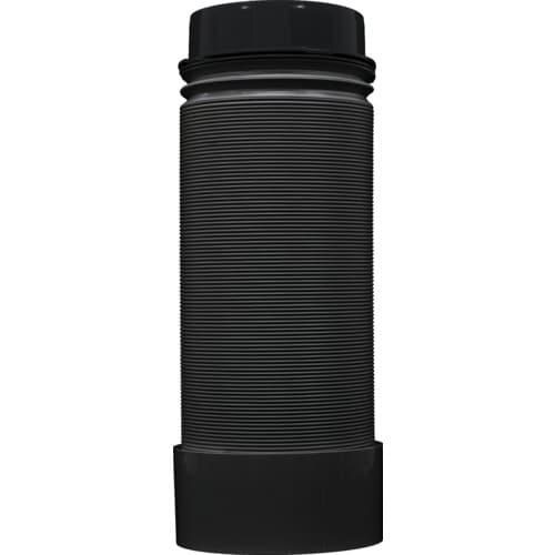 トラスコ中山 TRUSCO スポットエアコン用排熱ダクト 黒 (TSCN-DLシリーズ 100V用) 1個(ご注文単位1個)【直送品】