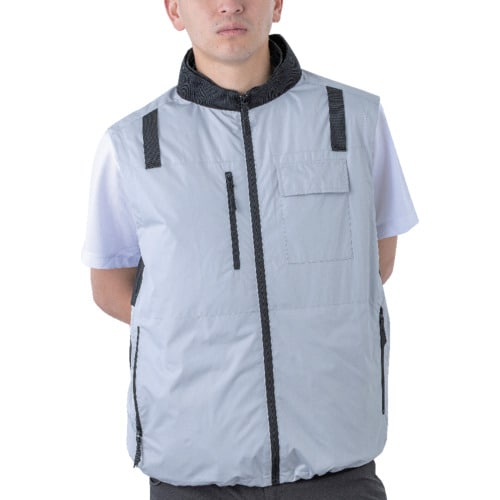 トラスコ中山 SHOWA 冷却ベスト COOLFIX PLT/AIRフロストベスト L 1枚（ご注文単位1枚）【直送品】