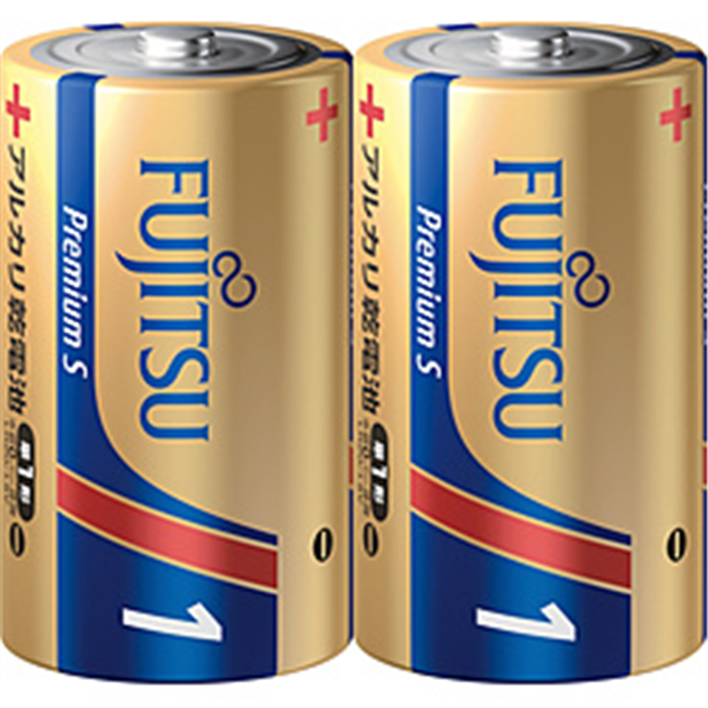 FDK アルカリ単1（2個パック）　PremiumS  LR20PS(2S) 富士通   ［2本 /アルカリ］ LR20PS2S 1個（ご注文単位1個）【直送品】