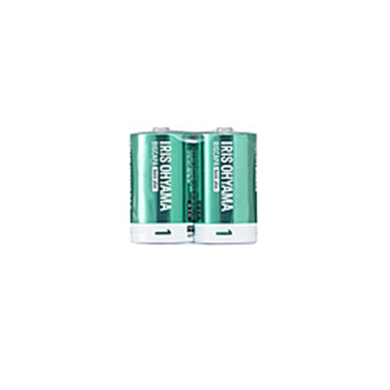 アイリスオーヤマ BIGCAPA basic+ 単1アルカリ乾電池2本パック    ［2本 /アルカリ］ LR20BBP2S 1個（ご注文単位1個）【直送品】