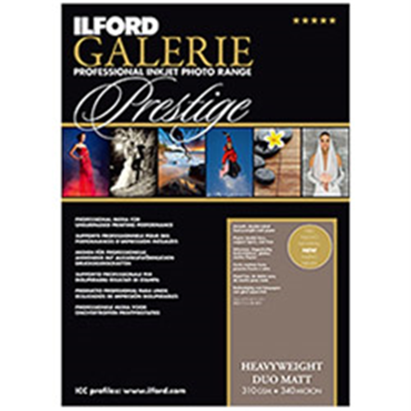 イルフォード イルフォードギャラリーヘビーウェイトデュオマット 310g/m2（A4サイズ・50枚）ILFORD GALERIE HeavyweightDuoMatt 422136 1個（ご注文単位1個）【直送品】